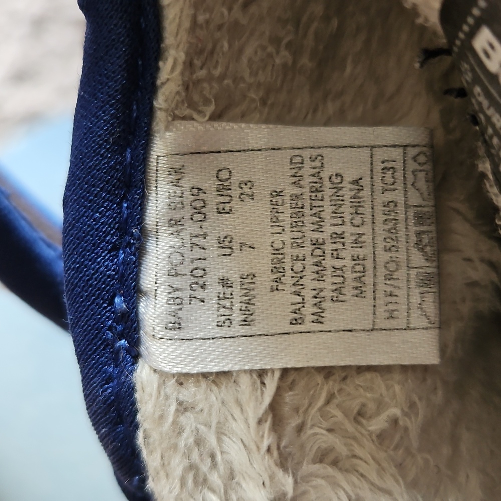 GUC Bogs Neoprene Waterproof Winter Snow Boots Baby Polar Bear Print Blue Size 7 - Picture 12 of 12